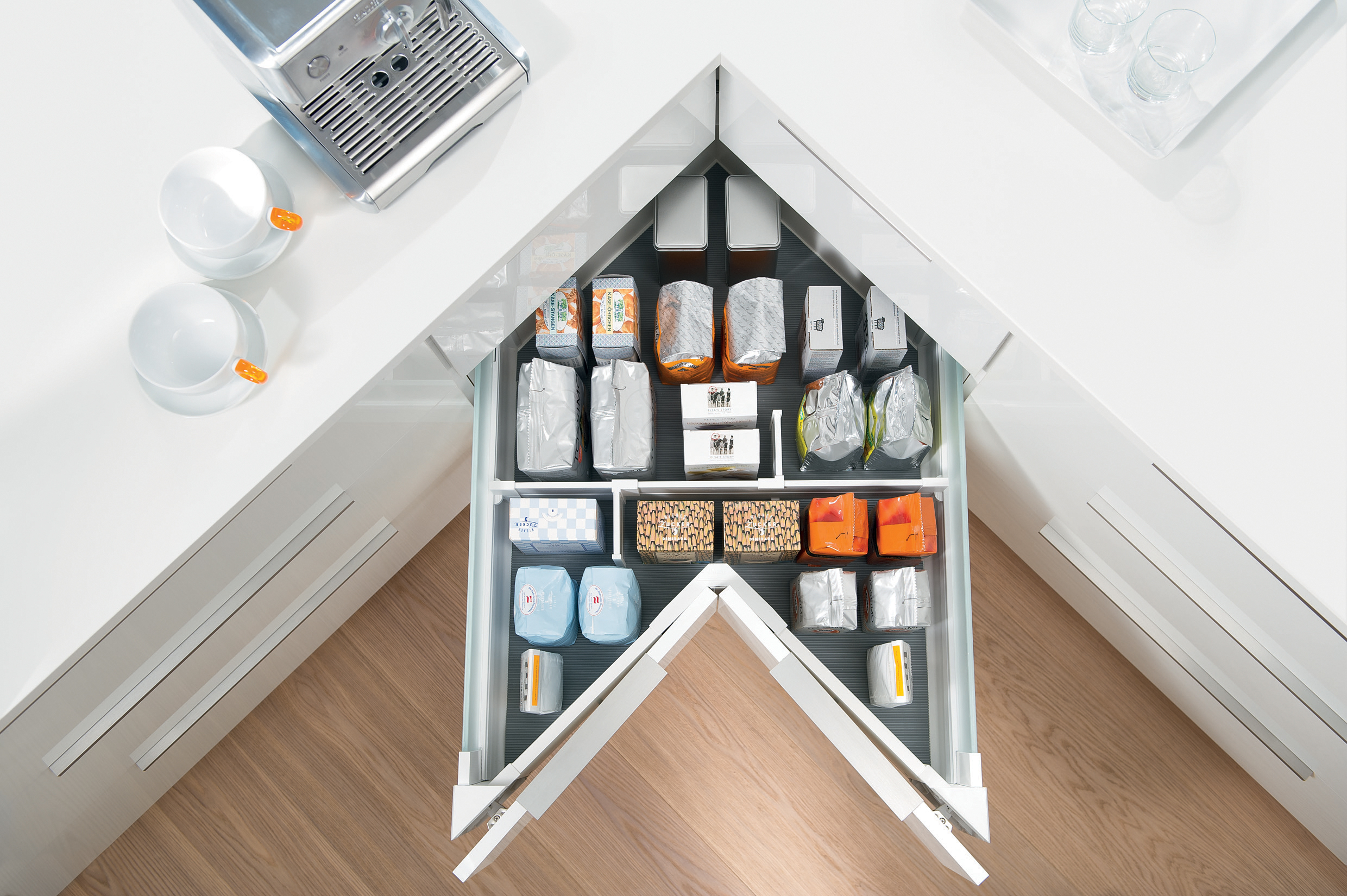 blum space corner drawers