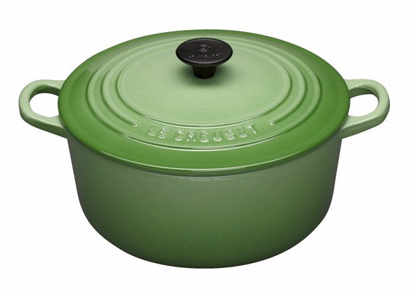 Le Creuset's new Rosemary Green range